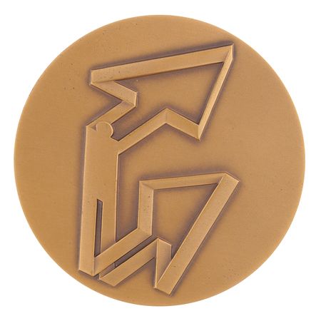 Lot #3121 Sapporo 1972 Winter Olympics Bronze Participation Medal - Image 2