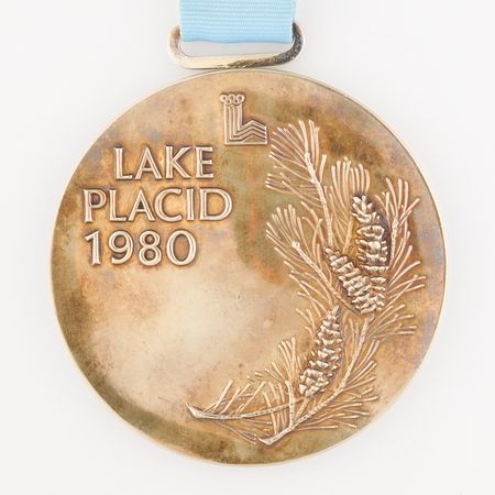 Lot #3084 Lake Placid 1980 Winter Olympics Silver Winner's Medal - Unawarded - Image 3