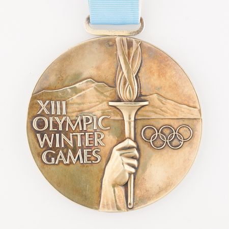 Lot #3084 Lake Placid 1980 Winter Olympics Silver Winner's Medal - Unawarded - Image 4