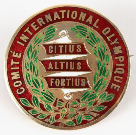 Lot #3145 International Olympic Committee 1910