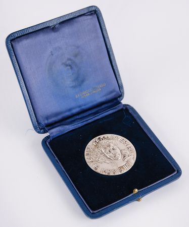 Lot #3117 Cortina 1956 Winter Olympics Silver Participation Medal - Image 3