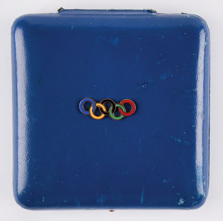 Lot #3117 Cortina 1956 Winter Olympics Silver Participation Medal - Image 4
