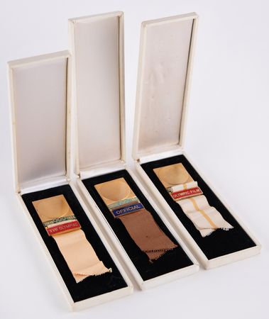 Lot #3184 Tokyo 1964 Summer Olympics (3) Credential Badges - Image 2
