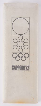 Lot #3201 Sapporo 1972 Winter Olympics Attache Badge and ID Card - Image 4