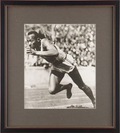 Lot #3274 Jesse Owens Signed Philatelic Souvenir - Image 2