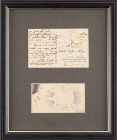 Lot #3240 Berlin 1936 Summer Olympics Baseball Ticket - Image 2