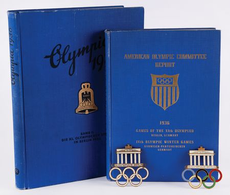 Lot #3275 Berlin 1936 Summer Olympics (4) Items -