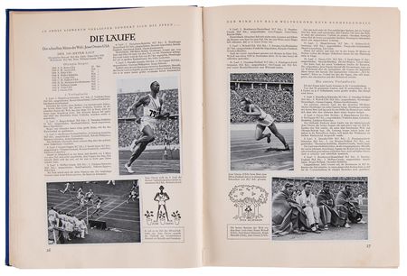 Lot #3275 Berlin 1936 Summer Olympics (4) Items - Card Badges and Reports - Image 3