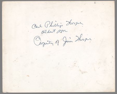 Lot #3269 Jim Thorpe: Carl Phillips Thorpe Original Photograph - 