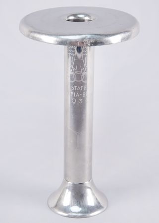 Lot #3002 Berlin 1936 Summer Olympics Torch with Official Torchbearer Participation Certificate - Image 2
