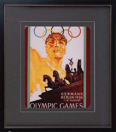 Lot #3002 Berlin 1936 Summer Olympics Torch with Official Torchbearer Participation Certificate - Image 9