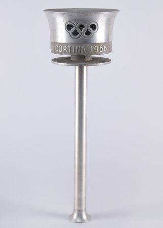 Lot #3004 Cortina 1956 Winter Olympics Torch
