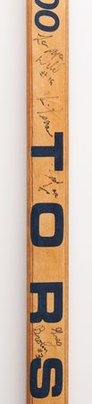 Lot #3255 Calgary 1988 Winter Olympics Team USA Multi-Signed (9) Hockey Stick - Image 4
