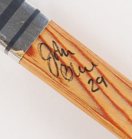 Lot #3255 Calgary 1988 Winter Olympics Team USA Multi-Signed (9) Hockey Stick - Image 6