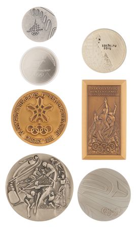 Lot #3103 Olympic Collection of (50) Participation Medals from the Collection of Fred Raymon - Image 2