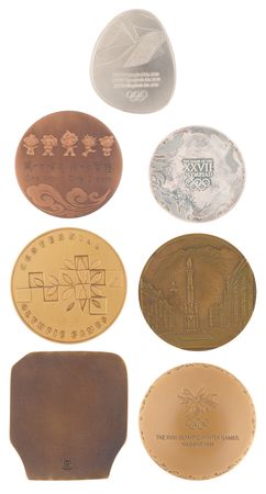 Lot #3103 Olympic Collection of (50) Participation Medals from the Collection of Fred Raymon - Image 5