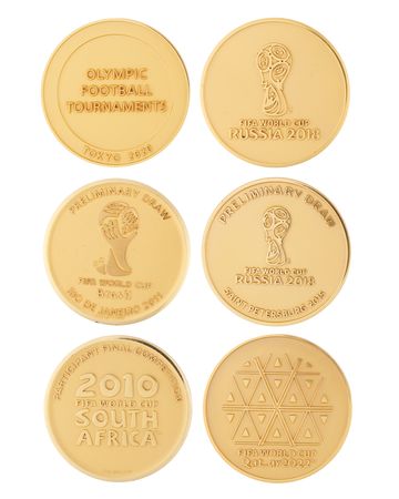 Lot #3261 FIFA World Cup (6) Participation Medals - South Africa 2010 to Qatar 2022 - Image 2