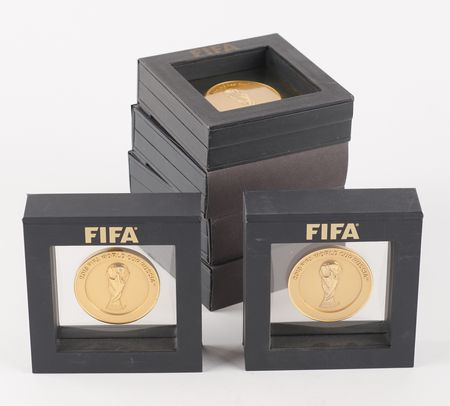 Lot #3261 FIFA World Cup (6) Participation Medals - South Africa 2010 to Qatar 2022 - Image 3