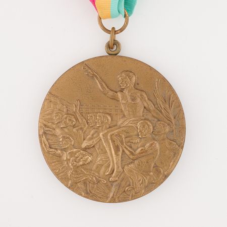 Lot #3089 Los Angeles 1984 Summer Olympics Bronze Winner's Medal for Gymnastics - Image 4