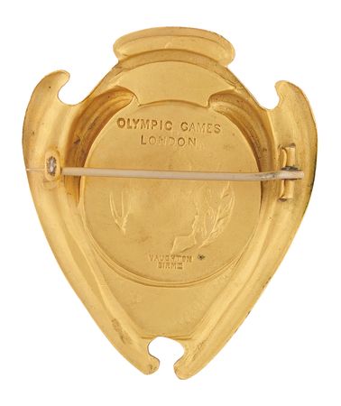 Lot #3141 London 1908 Olympics Committee of Honor Badge - Image 2