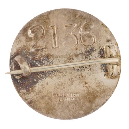 Lot #3142 London 1908 Olympics Competitor Badge - Image 2