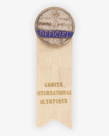 Lot #3156 Chamonix 1924 Winter Olympics