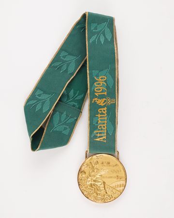 Lot #3095 Atlanta 1996 Summer Olympics Gold Winner's Medal for Baseball - Image 1