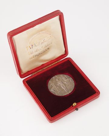 Lot #3058 London 1908 Olympics Silver Winner's Medal for Sailing - Image 4