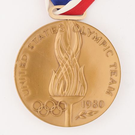 Lot #3287 Moscow 1980 Summer Olympics US Boycott Medal - Image 3