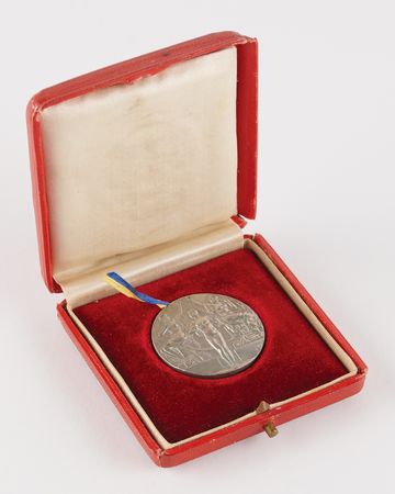 Lot #3060 Stockholm 1912 Olympics Silver Winner's Medal - Image 3