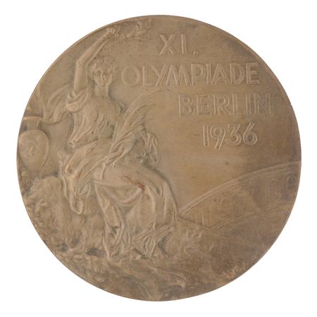 Lot #3071 Berlin 1936 Summer Olympics Bronze Winner's Medal - Image 1