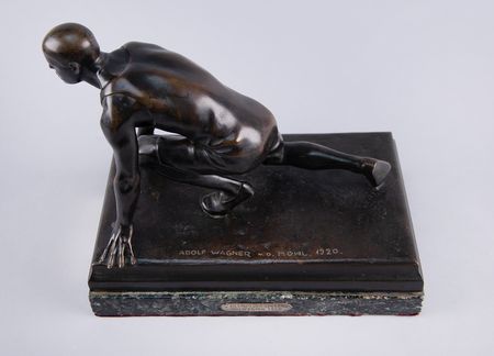 Lot #3271 Paavo Nurmi's Antwerp 1920 Olympic 10,000-Meter Victory Trophy Presented by Pierre de Coubertin - Image 3
