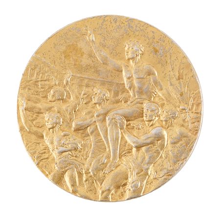 Lot #3072 Berlin 1936 Summer Olympics Gold Winner's Medal - From the Collection of Olympic Executive Javier Gómez-Navarro - Image 2