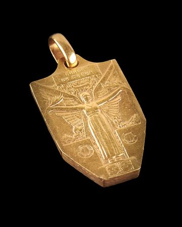 Lot #3262 FIFA Gold Presentation Medal Awarded to