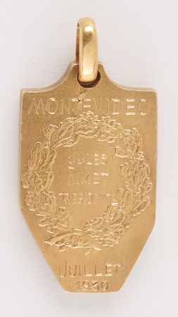 Lot #3262 FIFA Gold Presentation Medal Awarded to President Jules Rimet at the Inaugural World Cup (Uruguay, 1930) - Image 3