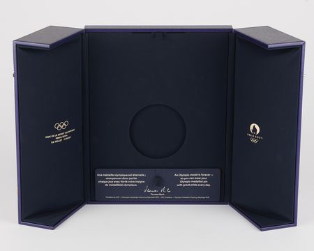 Lot #3100 Paris 2024 Summer Olympics Winner's Medal Case - Image 1