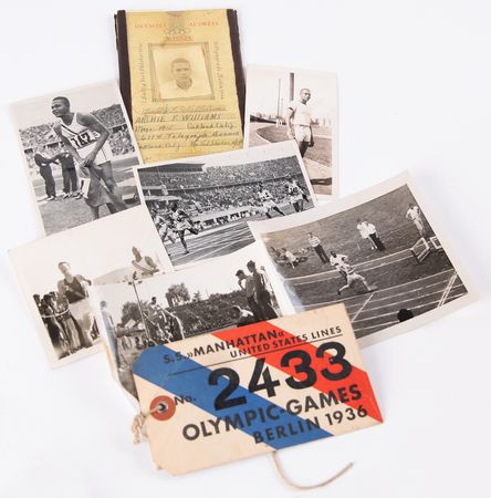 Lot #3249 Archie Williams: Extensive Archive of a 1936 Berlin Olympic Gold Medalist and Tuskegee Airman - Image 8