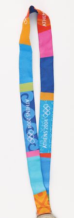 Lot #3097 Athens 2004 Summer Olympics Silver Winner's Medal for Taekwondo - Image 5