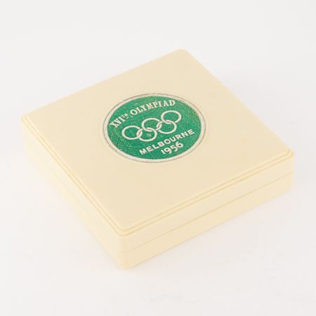 Lot #3078 Melbourne 1956 Summer Olympics Bronze Winner's Medal with Original Presentation Case - Image 4