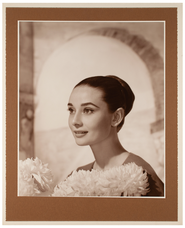 Lot 557 Audrey Hepburn Oversized Portrait by Wallace Seawell