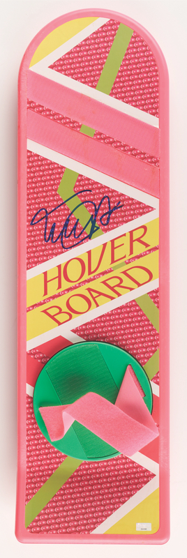 Lot 765 Michael J. Fox Signed Replica 'Back to the Future' Hover Board