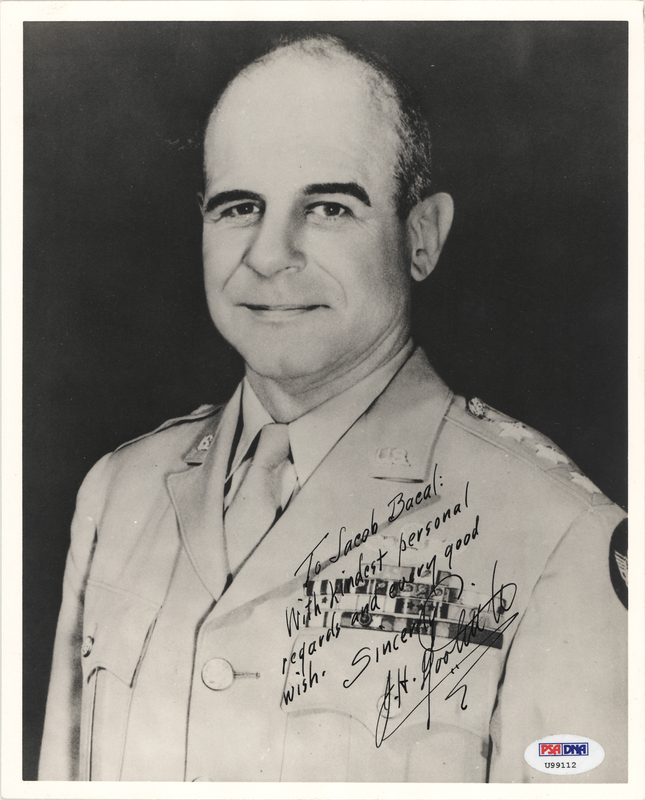 Lot 241 James H. Doolittle Signed Photograph