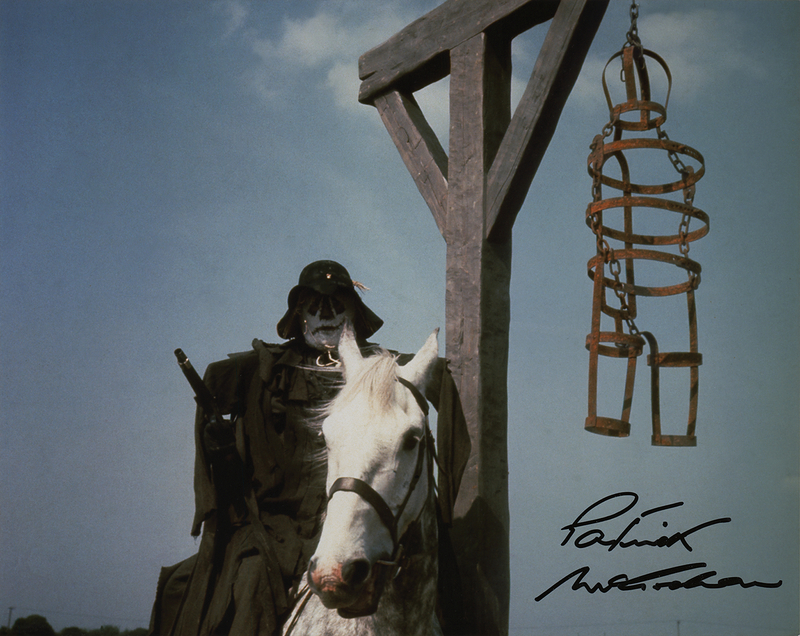 Lot 612 Patrick McGoohan Signed Photograph