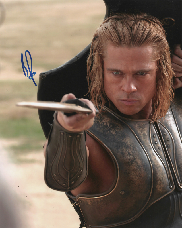 Lot 685 Brad Pitt Signed Photograph