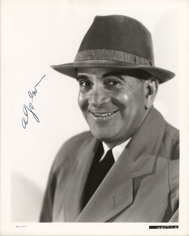 Lot 577 Al Jolson Signed Photograph