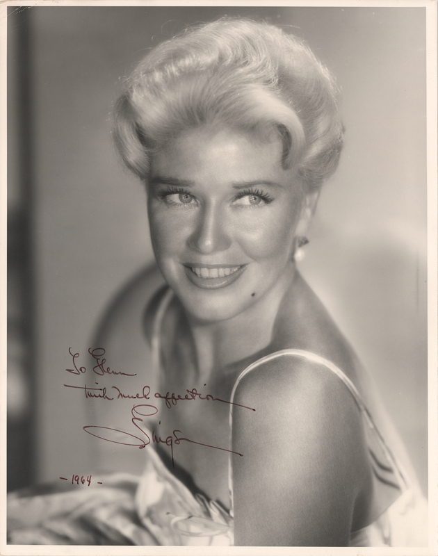 Lot 698 Ginger Rogers Oversized Signed Photograph to Glenn Ford