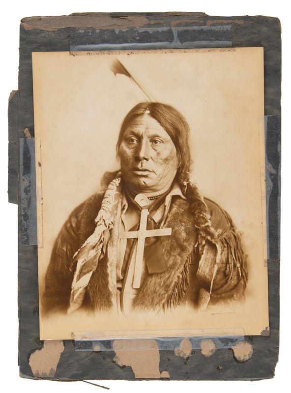 Lot 227 Chief Gall Original Photograph by D. F. Barry - 