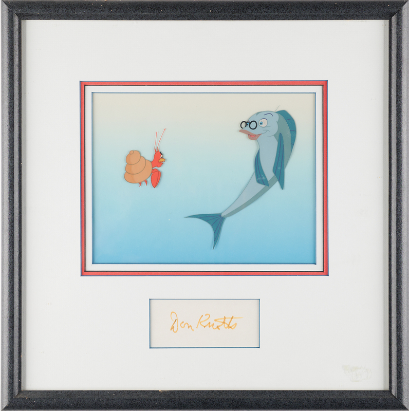 Lot 313 Limpet and Crusty production cel from The Incredible Mr. Limpet