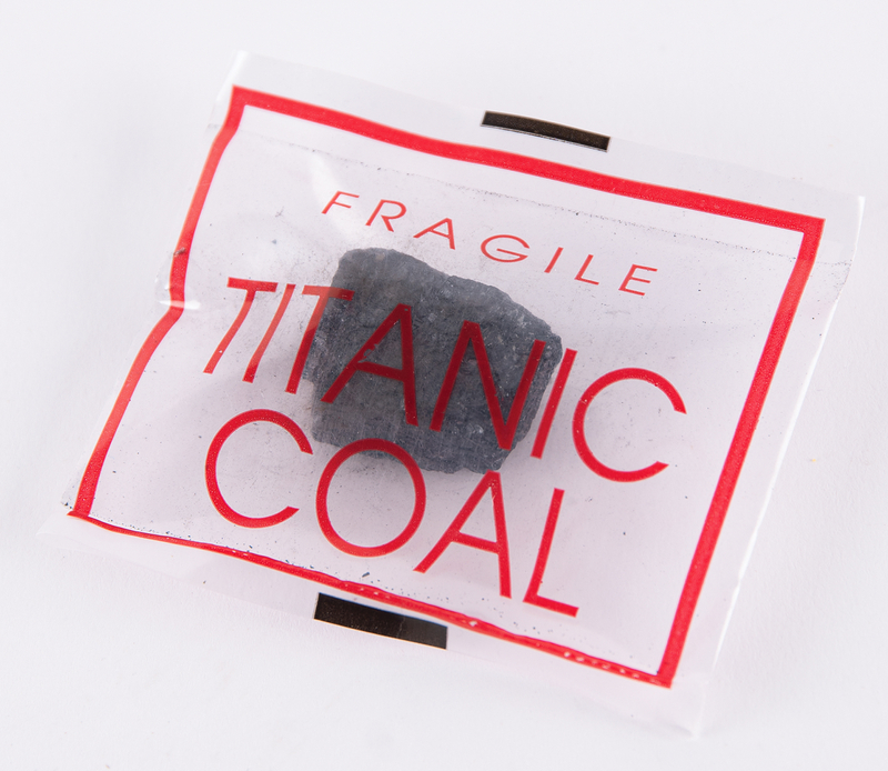 Lot 226 Titanic: Coal Piece Recovered from Wreck Site
