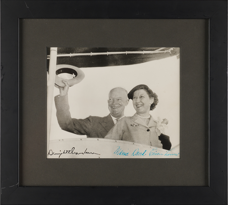Lot 93 Dwight and Mamie Eisenhower Signed Photograph